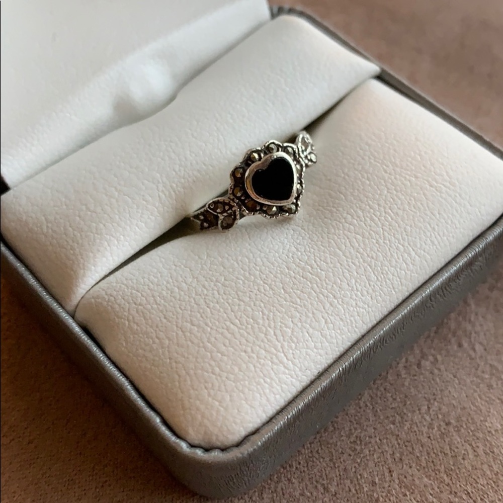 Black Heart Ring